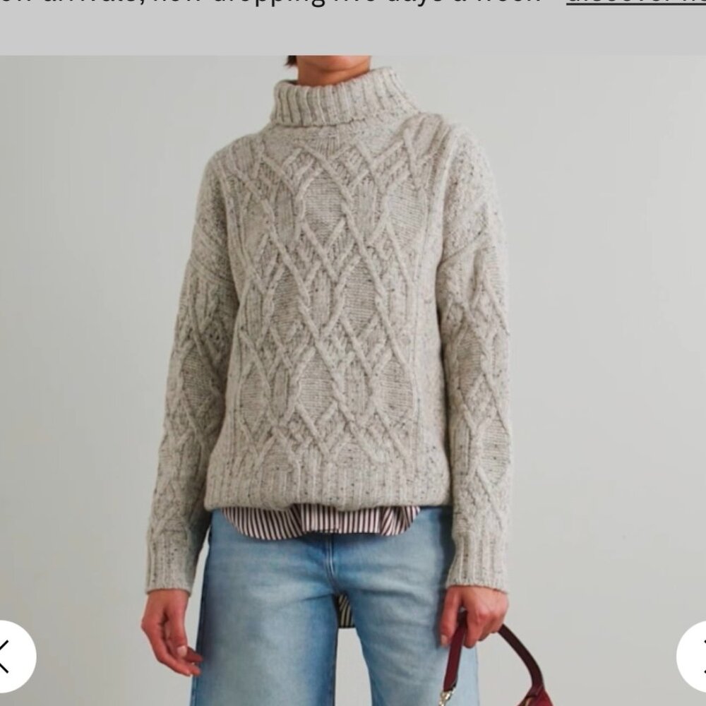 XS Purdey of London Wool Cashmere Swaeter